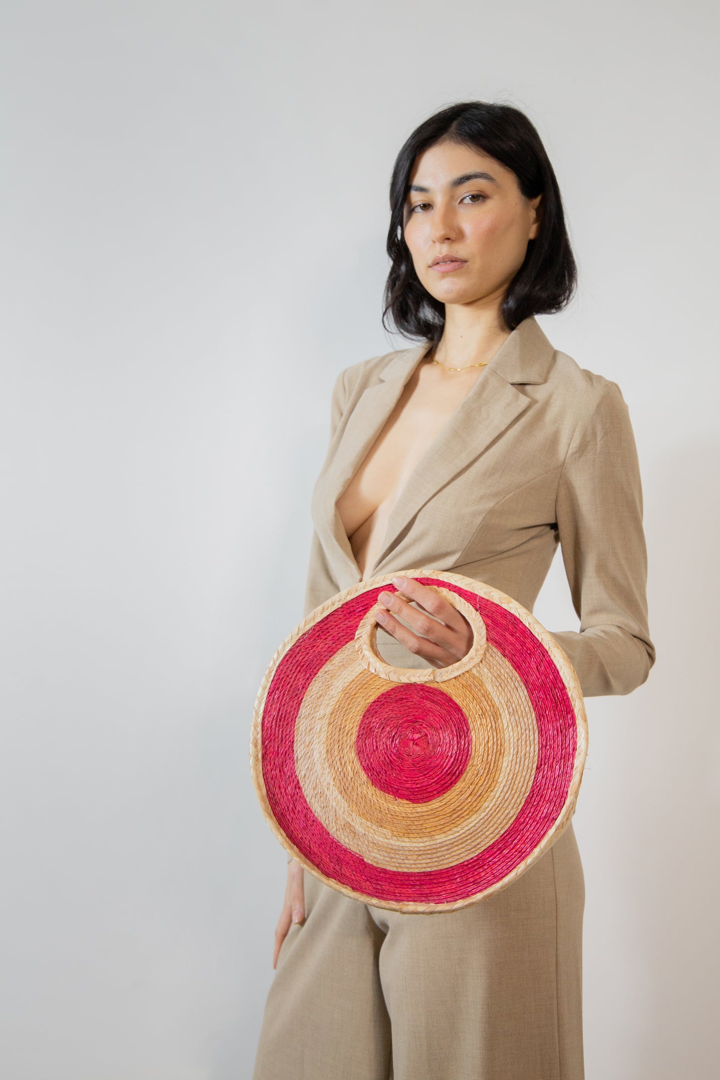 Cha Cha Club Round Hot Pink (Small)